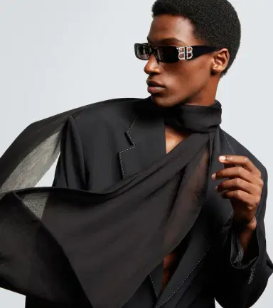 Balenciaga Dynasty rectangular sunglasses | Thumbnail 3 Balenciaga Dynasty rectangular sunglasses | Thumbnail 3