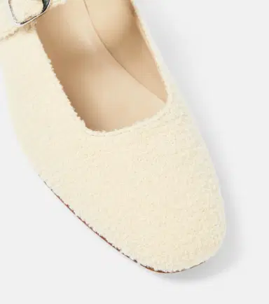 Le Monde Béryl Le Monde Béryl Canvas Mary Jane flats | Thumbnail 4 Le Monde Béryl Le Monde Béryl Canvas Mary Jane flats | Thumbnail 4