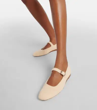 Le Monde Béryl Le Monde Béryl Canvas Mary Jane flats | Thumbnail 5 Le Monde Béryl Le Monde Béryl Canvas Mary Jane flats | Thumbnail 5