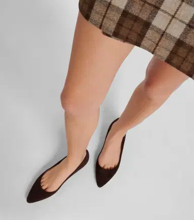 Manolo Blahnik Lanza BB suede ballet flats | Thumbnail 6