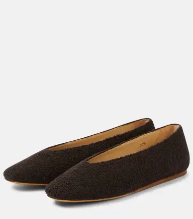Le Monde Béryl Le Monde Béryl Regency canvas ballet flats | Thumbnail 4