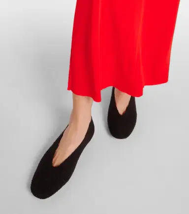 Le Monde Béryl Le Monde Béryl Regency canvas ballet flats | Thumbnail 6