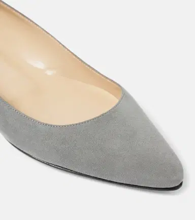 Manolo Blahnik Lanza BB suede ballet flats | Thumbnail 4