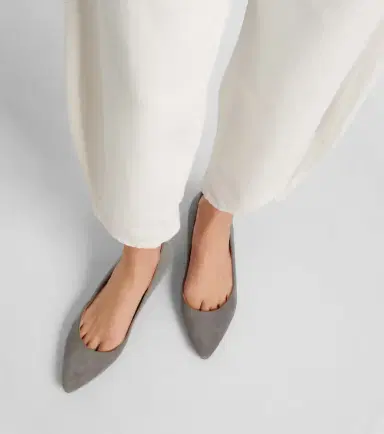 Manolo Blahnik Lanza BB suede ballet flats | Thumbnail 6