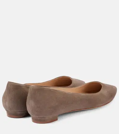 Manolo Blahnik Lanza BB suede ballet flats | Thumbnail 3