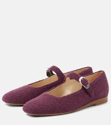 Le Monde Béryl Le Monde Béryl Bouclé Mary Jane flats | Thumbnail 4 Le Monde Béryl Le Monde Béryl Bouclé Mary Jane flats | Thumbnail 4