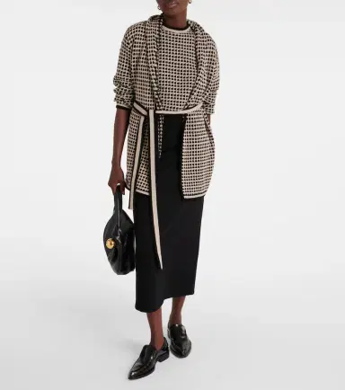 'S Max Mara Fleres patterned cotton sweater vest | Thumbnail 5