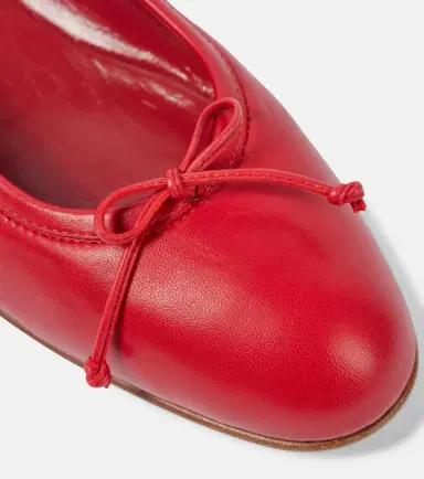 Manolo Blahnik Veralli Verona leather ballet flats | Thumbnail 4