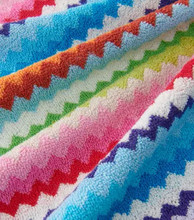 Missoni Riverbero set of 3 Zigzag cotton terry towels | Thumbnail 2