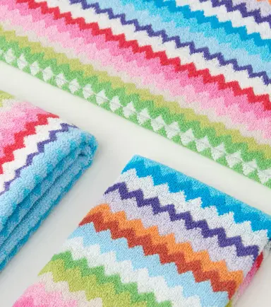 Missoni Riverbero set of 3 Zigzag cotton terry towels | Thumbnail 6