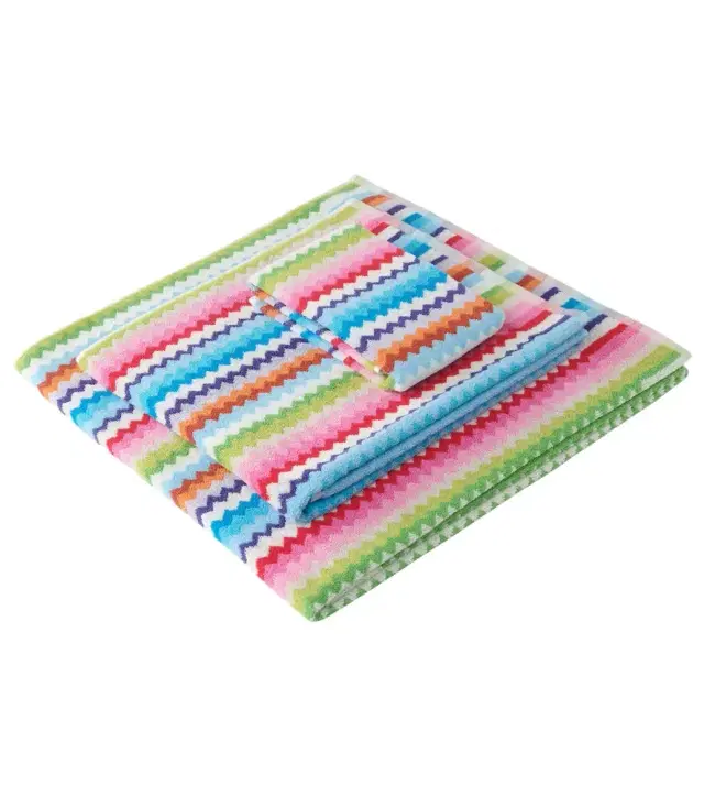 Missoni Riverbero set of 3 Zigzag cotton terry towels