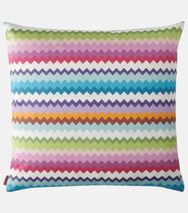 Missoni Riverbero Zigzag cotton cushion | Thumbnail 3