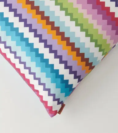Missoni Riverbero Zigzag cotton cushion | Thumbnail 5