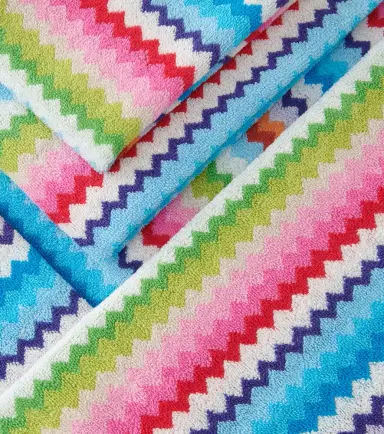 Missoni Riverbero set of 5 Zigzag cotton terry towels | Thumbnail 5