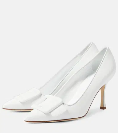 Manolo Blahnik Maysale 70 suede pumps | Thumbnail 4 Manolo Blahnik Maysale 70 suede pumps | Thumbnail 4