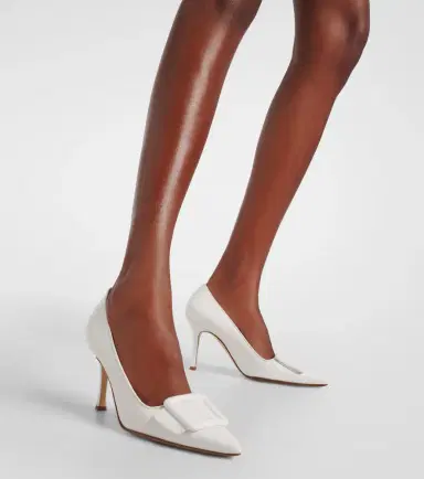 Manolo Blahnik Maysale 70 suede pumps | Thumbnail 5 Manolo Blahnik Maysale 70 suede pumps | Thumbnail 5