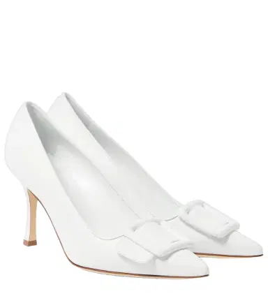 Manolo Blahnik Maysale 70 suede pumps | Thumbnail 1 Manolo Blahnik Maysale 70 suede pumps | Thumbnail 1
