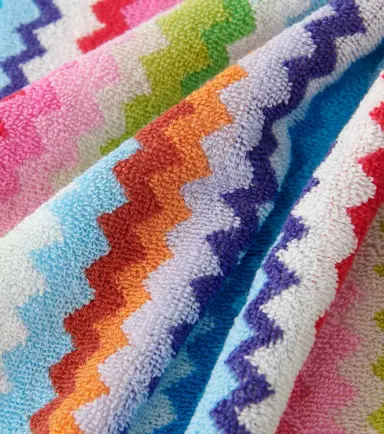 Missoni Riverbero set of 2 Zigzag cotton terry towels | Thumbnail 5