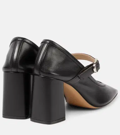 Le Monde Béryl Le Monde Béryl Leather Mary Jane pumps | Thumbnail 2 Le Monde Béryl Le Monde Béryl Leather Mary Jane pumps | Thumbnail 2
