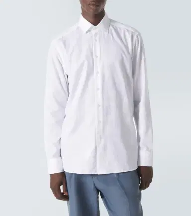 Etro Paisley jacquard cotton shirt | Thumbnail 4