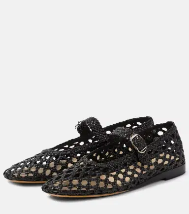 Le Monde Béryl Le Monde Béryl Woven leather Mary Jane flats | Thumbnail 3 Le Monde Béryl Le Monde Béryl Woven leather Mary Jane flats | Thumbnail 3