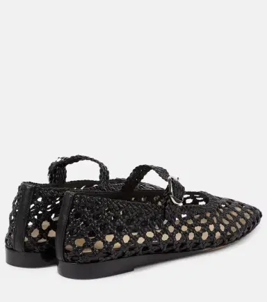 Le Monde Béryl Le Monde Béryl Woven leather Mary Jane flats | Thumbnail 4 Le Monde Béryl Le Monde Béryl Woven leather Mary Jane flats | Thumbnail 4