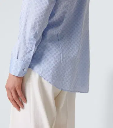 Etro Printed cotton shirt | Thumbnail 6