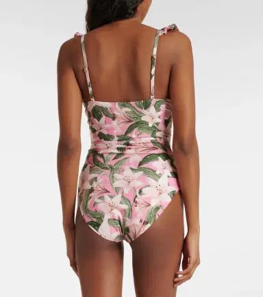 Agua by Agua Bendita Ajonjoli floral swimsuit | Thumbnail 2