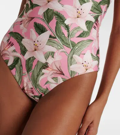 Agua by Agua Bendita Ajonjoli floral swimsuit | Thumbnail 3