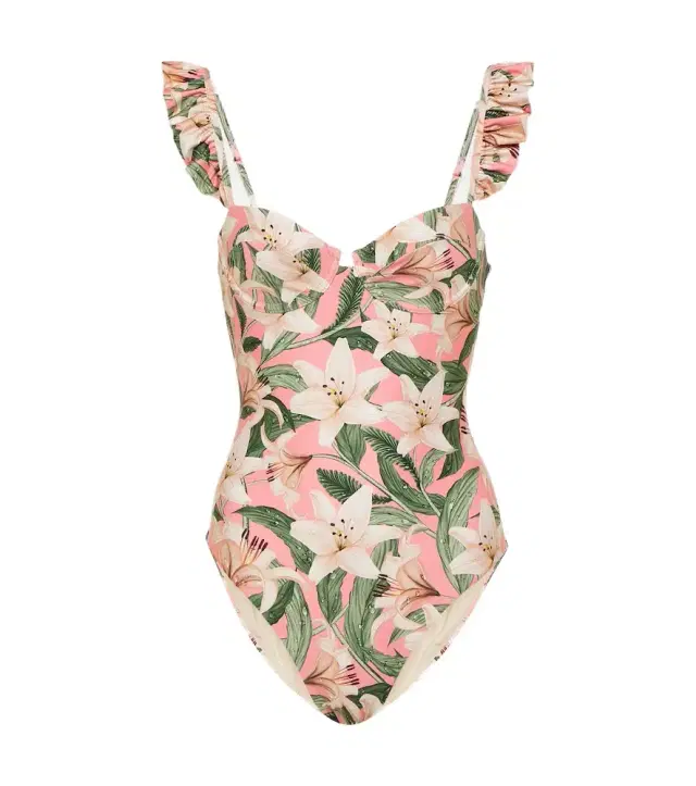 Agua by Agua Bendita Ajonjoli floral swimsuit