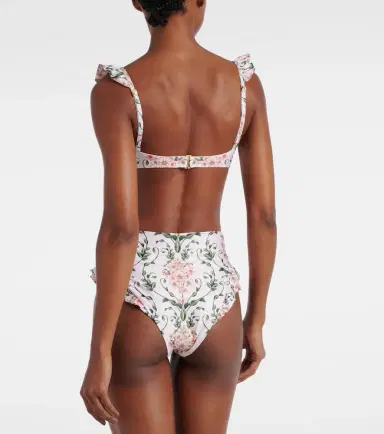 Agua by Agua Bendita Kiwi Margarita Amanecer bikini top | Thumbnail 2