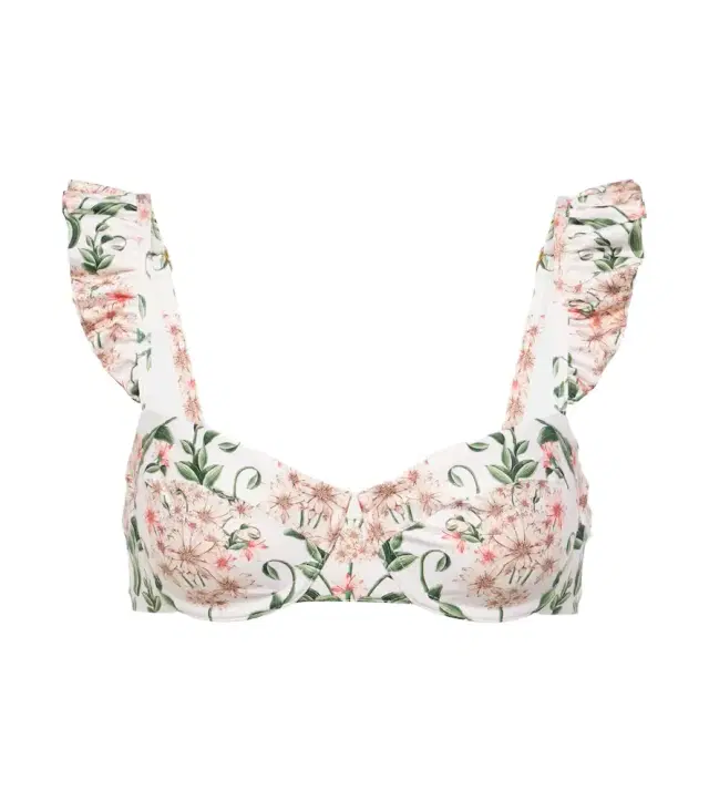 Agua by Agua Bendita Kiwi Margarita Amanecer bikini top