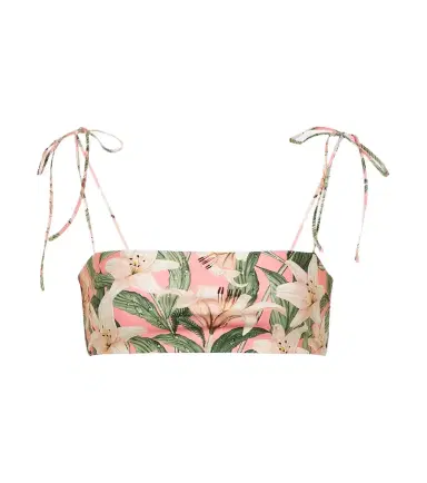 Agua by Agua Bendita Primavera floral bikini top | Thumbnail 1