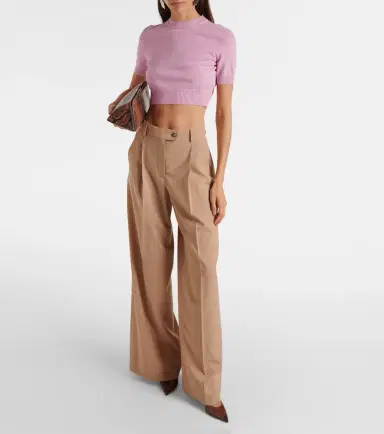 Sportmax Premier knitted crop top | Thumbnail 3