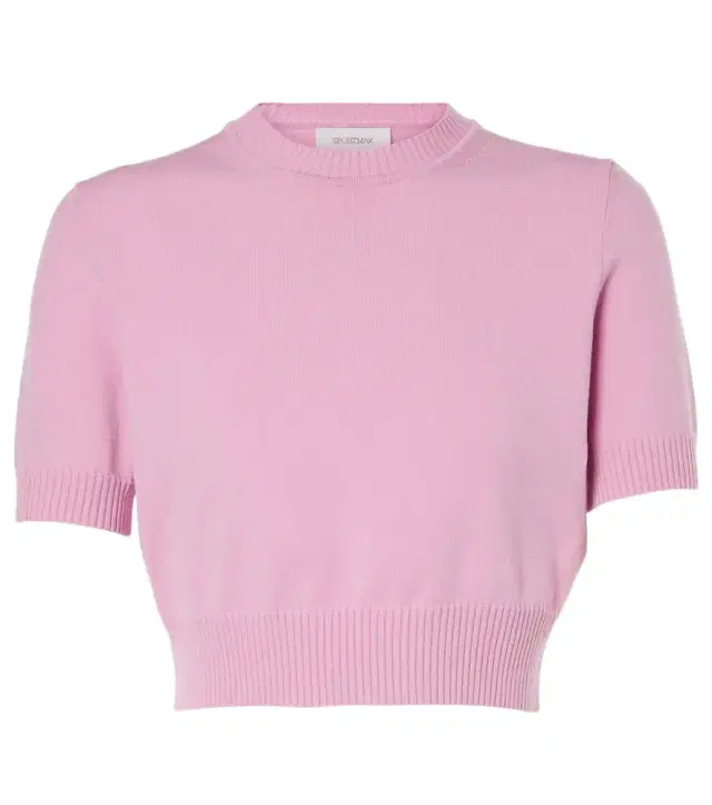 Sportmax Premier knitted crop top