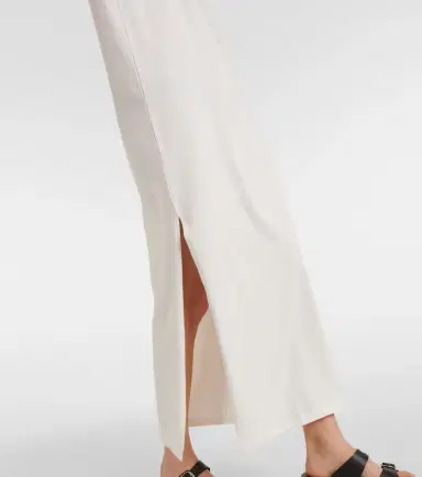 The Frankie Shop Maya cotton-blend jersey maxi dress | Thumbnail 4