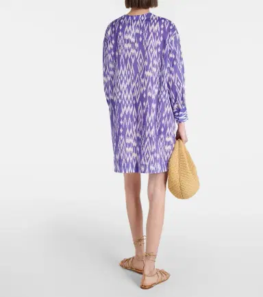 Eres Hurricane printed cotton shirt dress | Thumbnail 2 Eres Hurricane printed cotton shirt dress | Thumbnail 2