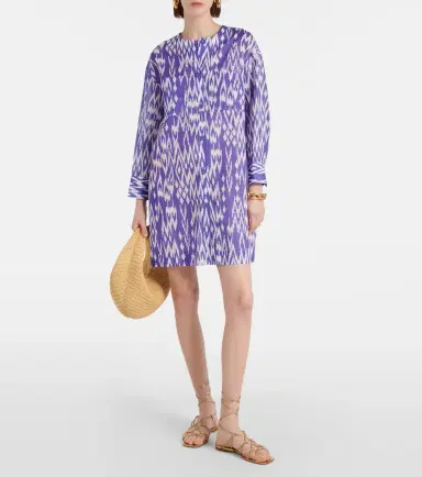 Eres Hurricane printed cotton shirt dress | Thumbnail 3 Eres Hurricane printed cotton shirt dress | Thumbnail 3