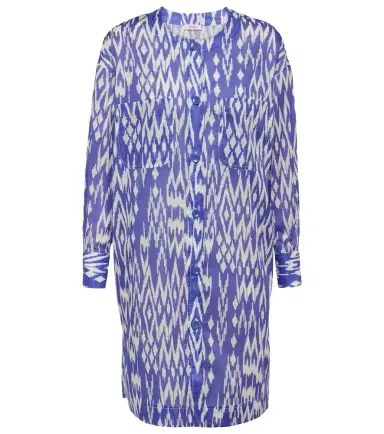 Eres Hurricane printed cotton shirt dress | Thumbnail 1 Eres Hurricane printed cotton shirt dress | Thumbnail 1