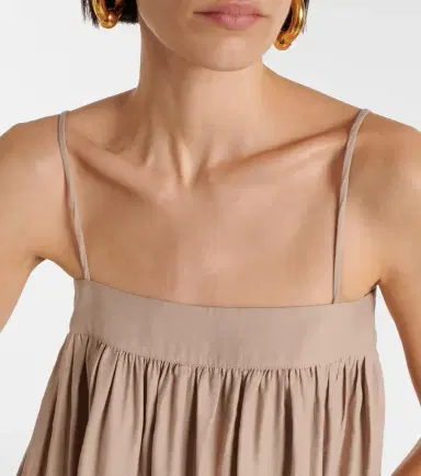 The Frankie Shop Maude gathered jumpsuit | Thumbnail 3