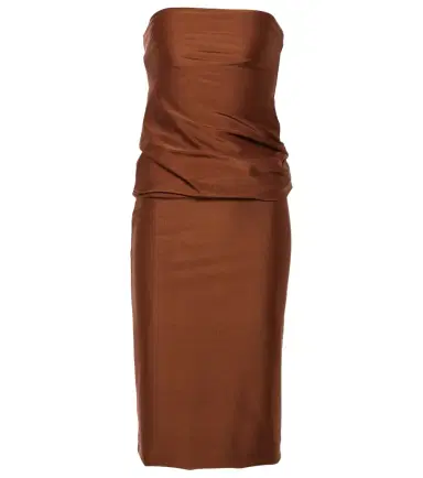 Sportmax Bilma strapless jersey midi dress | Thumbnail 1