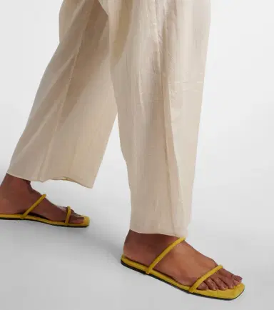 TOTEME The Minimalist suede sandals | Thumbnail 3