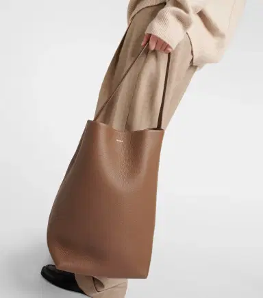 The Row Park Large leather tote bag | Thumbnail 5