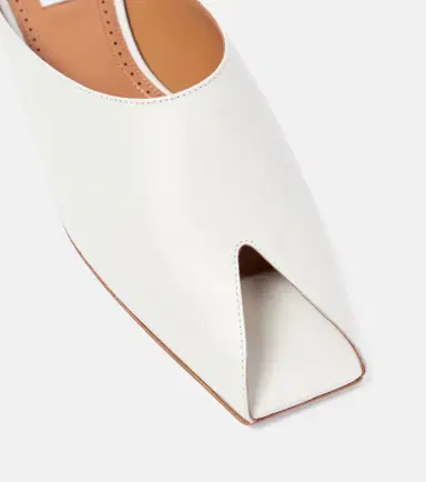 Alaïa Alaïa Leather peep-toe mules | Thumbnail 2