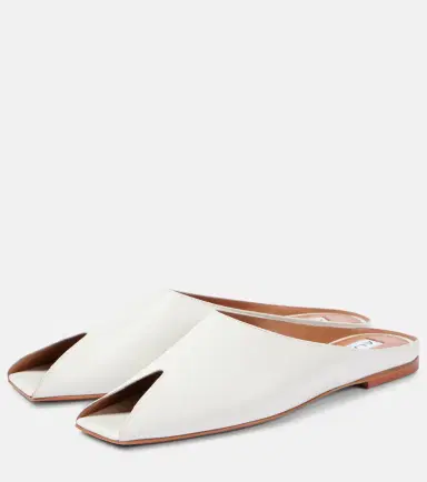 Alaïa Alaïa Leather peep-toe mules | Thumbnail 3