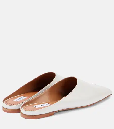 Alaïa Alaïa Leather peep-toe mules | Thumbnail 4