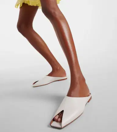 Alaïa Alaïa Leather peep-toe mules | Thumbnail 6