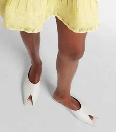 Alaïa Alaïa Leather peep-toe mules | Thumbnail 7