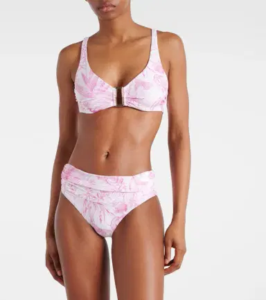 Melissa Odabash Bel Air printed bikini top | Thumbnail 3