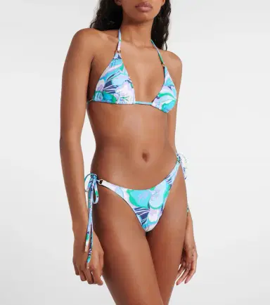 Melissa Odabash Key West ring-detail bikini top | Thumbnail 2